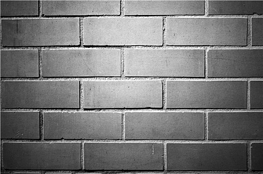砖墙,黑白