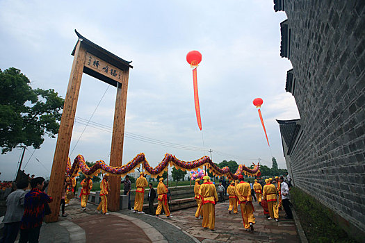 海曙,古林镇,茂新村,御史故里,文化礼堂,传统,古建筑,祠堂,老房子