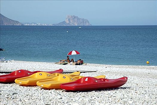 运动,船,海滩,干盐湖,白色海岸,西班牙