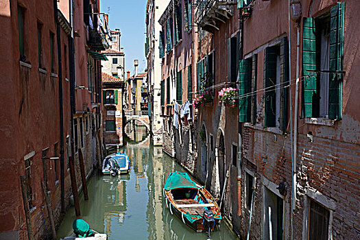 运河,威尼斯,意大利,欧洲
