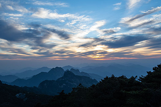 安徽黄山自然风景区