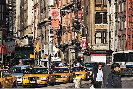 出租车,联合广场,纽约,美国