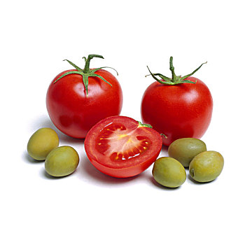 西红柿,橄榄