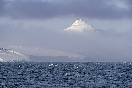 海洋,山峦,南极半岛,南极