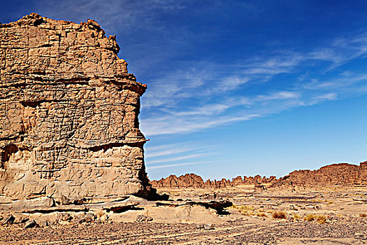 石头,撒哈拉沙漠