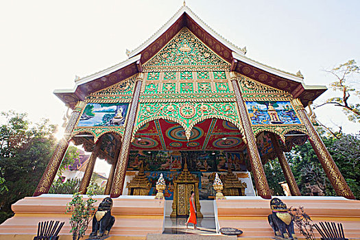 老挝,万象,寺院