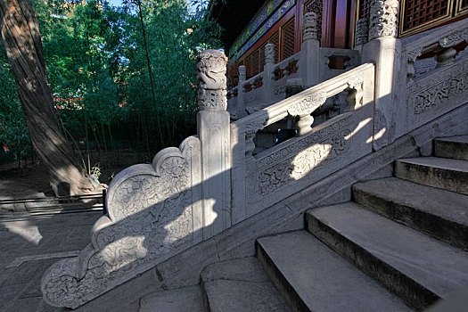 北京故宫,汉白玉,栏板,望柱