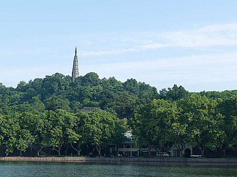 浙江杭州北山路保俶塔