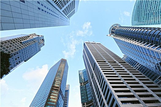 高层建筑,建筑,新加坡