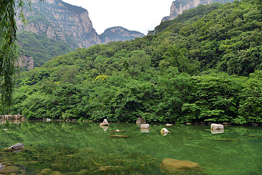 河南云台山山水风光美