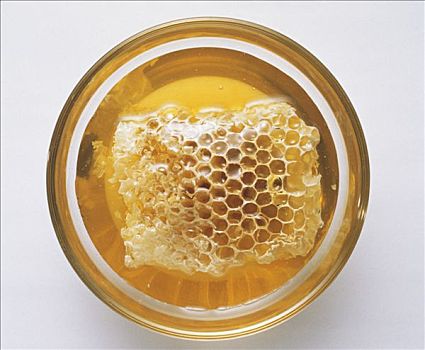 小碗,蜂蜜,蜂窝