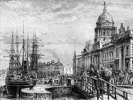 都柏林,爱尔兰,19世纪,艺术家