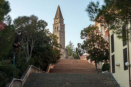 楼梯,向上,教堂