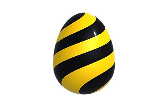 黑色,黄色,复活节彩蛋