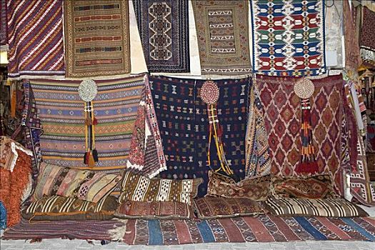 地毯,商业,卡帕多西亚,中安那托利亚,土耳其,亚洲