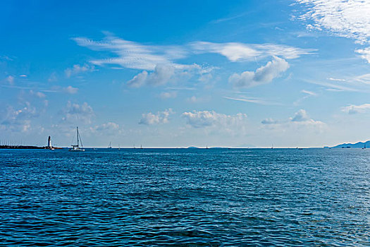 天空,海洋