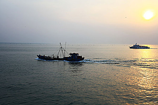 山东烟台长岛轮渡