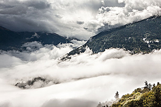 云量,瓦莱,阿尔卑斯山