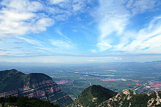 山西浑源县美景