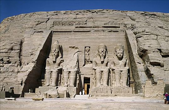 建筑,庙宇,阿布辛贝尔神庙,埃及