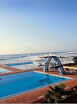 游泳池,开普敦,南非