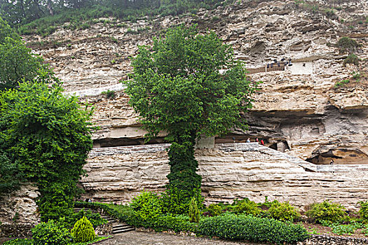 保加利亚,黑海,海岸,金沙,遗址,寺院,石头,世纪