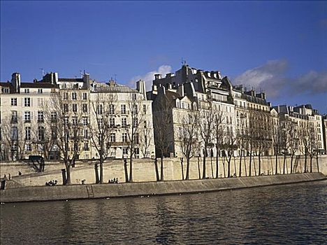 塞纳河,巴黎,法国