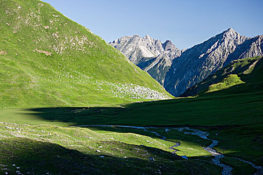 高原,阿尔卑斯山,奥地利