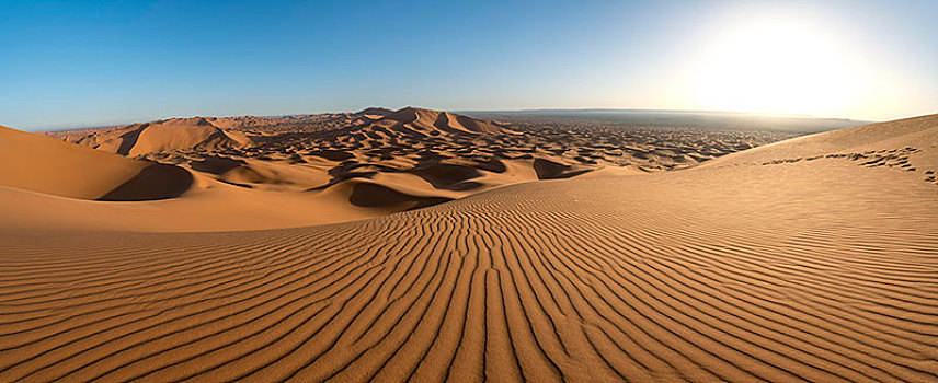 沙丘,沙漠,摆动,图案,沙子,风景,却比沙丘,梅如卡,撒哈拉沙漠,摩洛哥,非洲