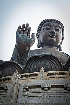 天坛大佛,波河林修道院,昂坪,高原,大屿山,香港,中国