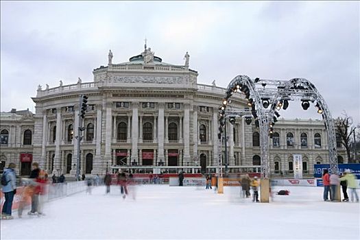 滑冰,维也纳,奥地利