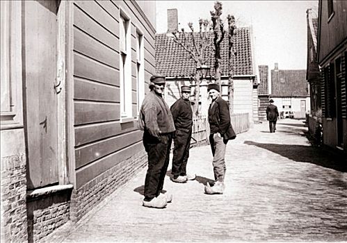 男人,传统服装,荷兰,1898年,艺术家