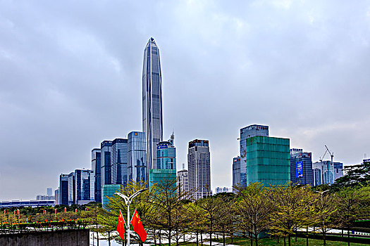 深圳市民中心的平安金融中心