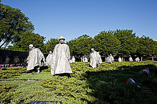 华盛顿朝鲜战争纪念碑
