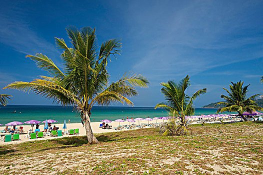 卡隆海滩,普吉岛,泰国,亚洲