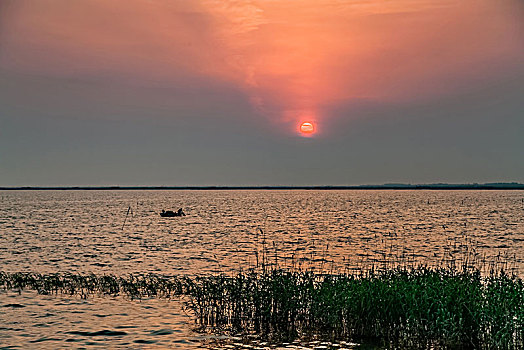 江苏省宜兴市滆湖湿地建筑景观