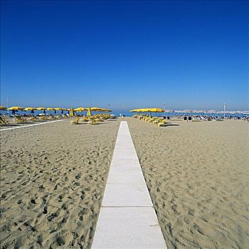 海滩,托斯卡纳,意大利