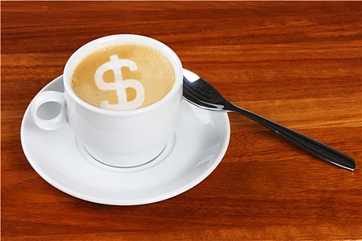 美元,咖啡