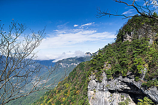 神农架林区天燕风景区初秋