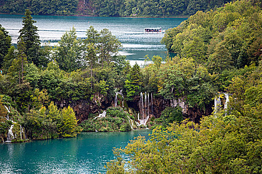 湖,十六湖国家公园,克罗地亚,欧洲
