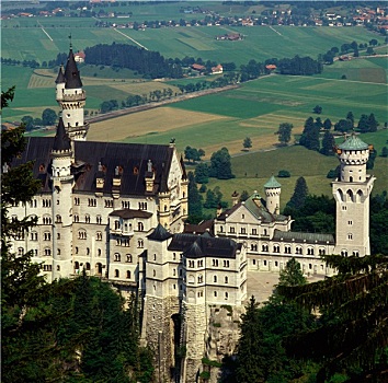 巴伐利亚,城堡