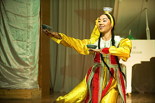 蒙古,乌兰巴托,文化,表演,舞者