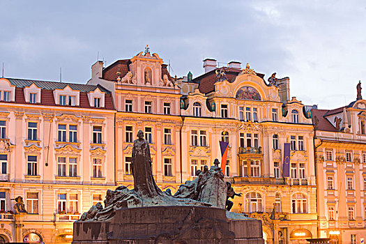 捷克共和国,布拉格,纪念建筑,老城广场