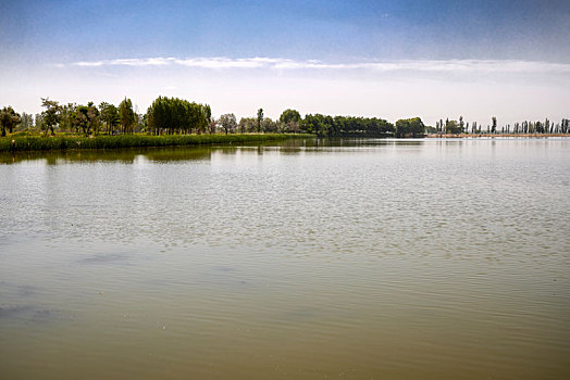 宁夏中卫市沙湖湿地公园