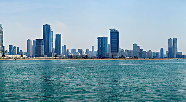 迪拜海滨城市