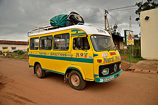 长途,巴士,喀麦隆,中非,非洲