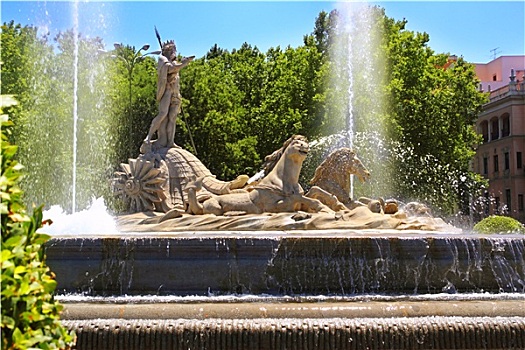 马德里,喷泉