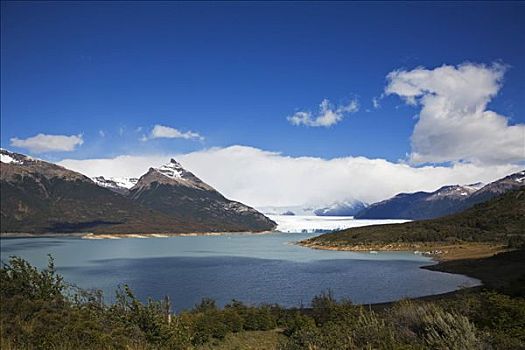风景,冰河,湖,国家公园,洛斯格拉希亚雷斯,阿根廷,巴塔哥尼亚,南美