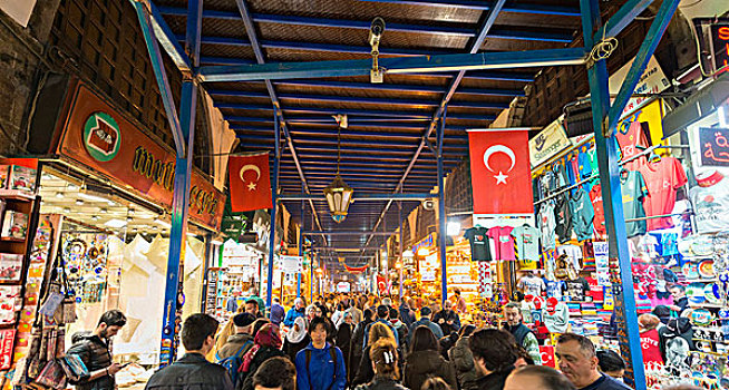 大巴扎集市,伊斯坦布尔,土耳其,亚洲