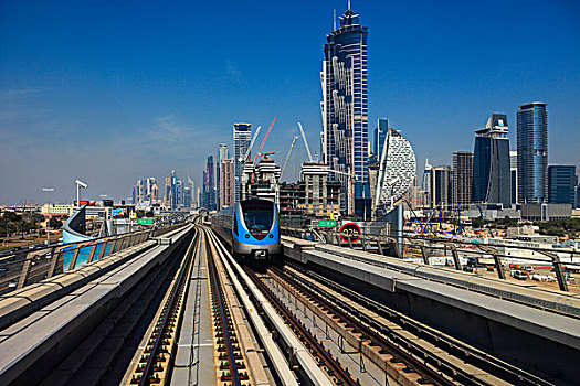 迪拜的城市轨道
